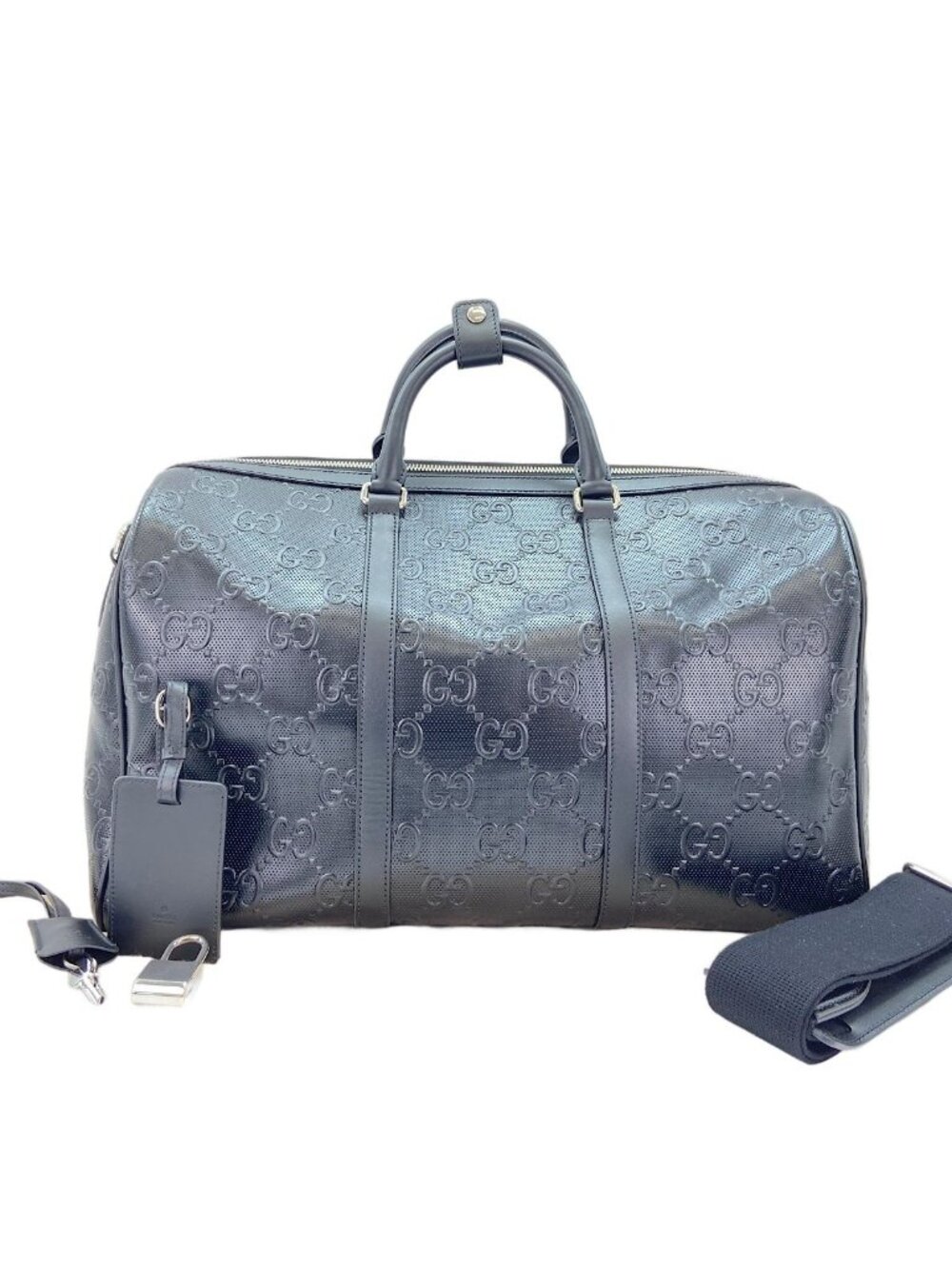 Gucci Boston Bag GG Emblem